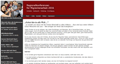 Desktop Screenshot of migrantenarbeit.de